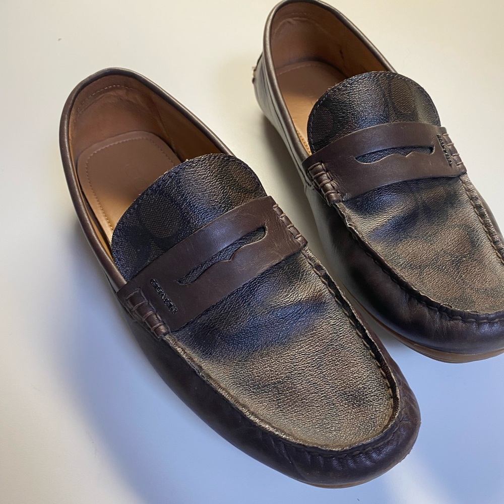 COACH MENS LIAM DRIVER - SIGNATURE JACQUARD